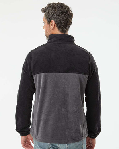 Columbia Steens Mountain™ Fleece Quarter-Zip Pullover 162019 #colormdl_Black/ Grill