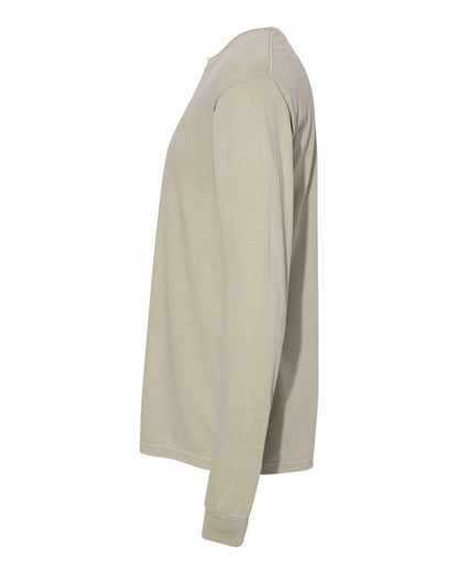 Comfort Colors Unisex Garment-Dyed Heavyweight Long Sleeve T-Shirt 6014 #color_Sandstone