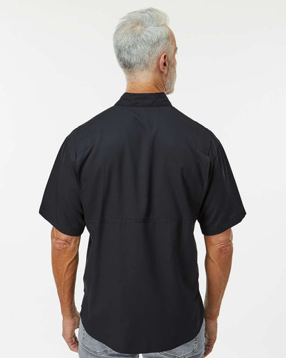 Paragon Men's Hatteras Performance Short Sleeve Fishing Shirt 700 #colormdl_Black
