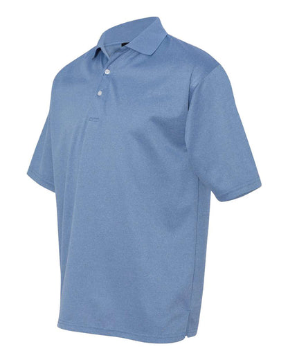 Sierra Pacific Men's Moisture Free Mesh Polo 0469 #color_Heathered Blue