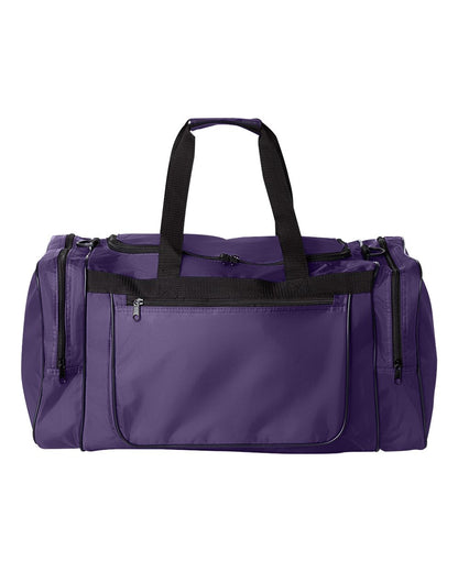 Augusta Sportswear 420-Denier Gear Bag 511 #color_Purple