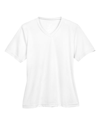 Team 365 Women's Zone Performance T-Shirt TT11W #color_White