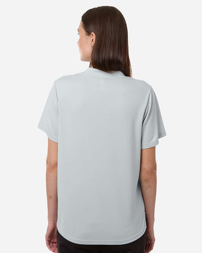 CORE365 Women's Nova Performance Pique Polo CE108W #colormdl_Platinum