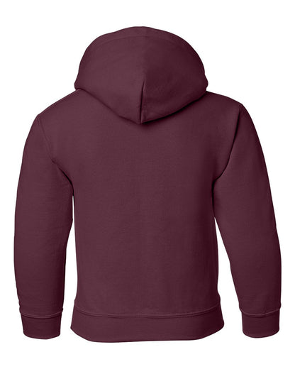 Gildan Youth Heavy Blend™ Hooded Sweatshirt 18500B #color_Maroon