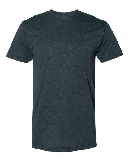 American Apparel 50/50 Tee BB401 #color_Black Aqua