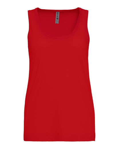 Next Level Women's Cotton Tank 3933 #color_Red