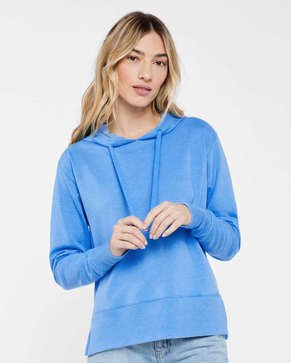 LAT Women's Vintage Wash Hoodie Sweatshirt 3536 #colormdl_Washed Tradewind