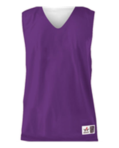 Alleson Athletic Reversible Mesh Tank 560R #color_Purple/ White