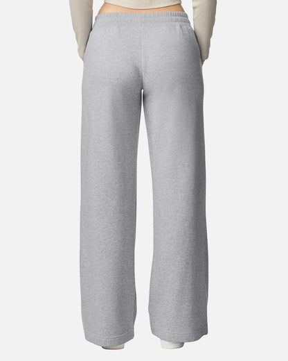 American Apparel Women's French Terry Wide Leg Pants FTP00 #colormdl_Heather Grey