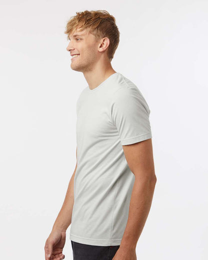 Tultex Unisex Combed CVC T-Shirt 602CVC #colormdl_Heather Light Silver