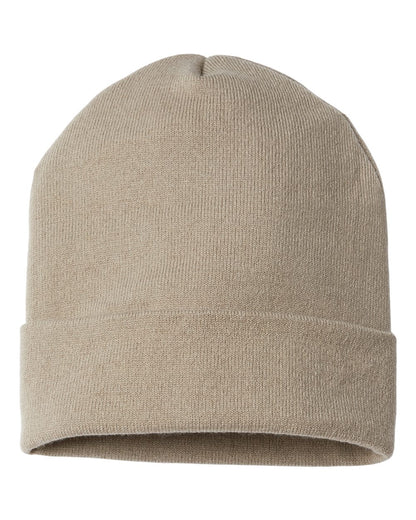 CAP AMERICA USA-Made Patriotic Cuffed Beanie RK12 #color_Khaki/ Olive USA