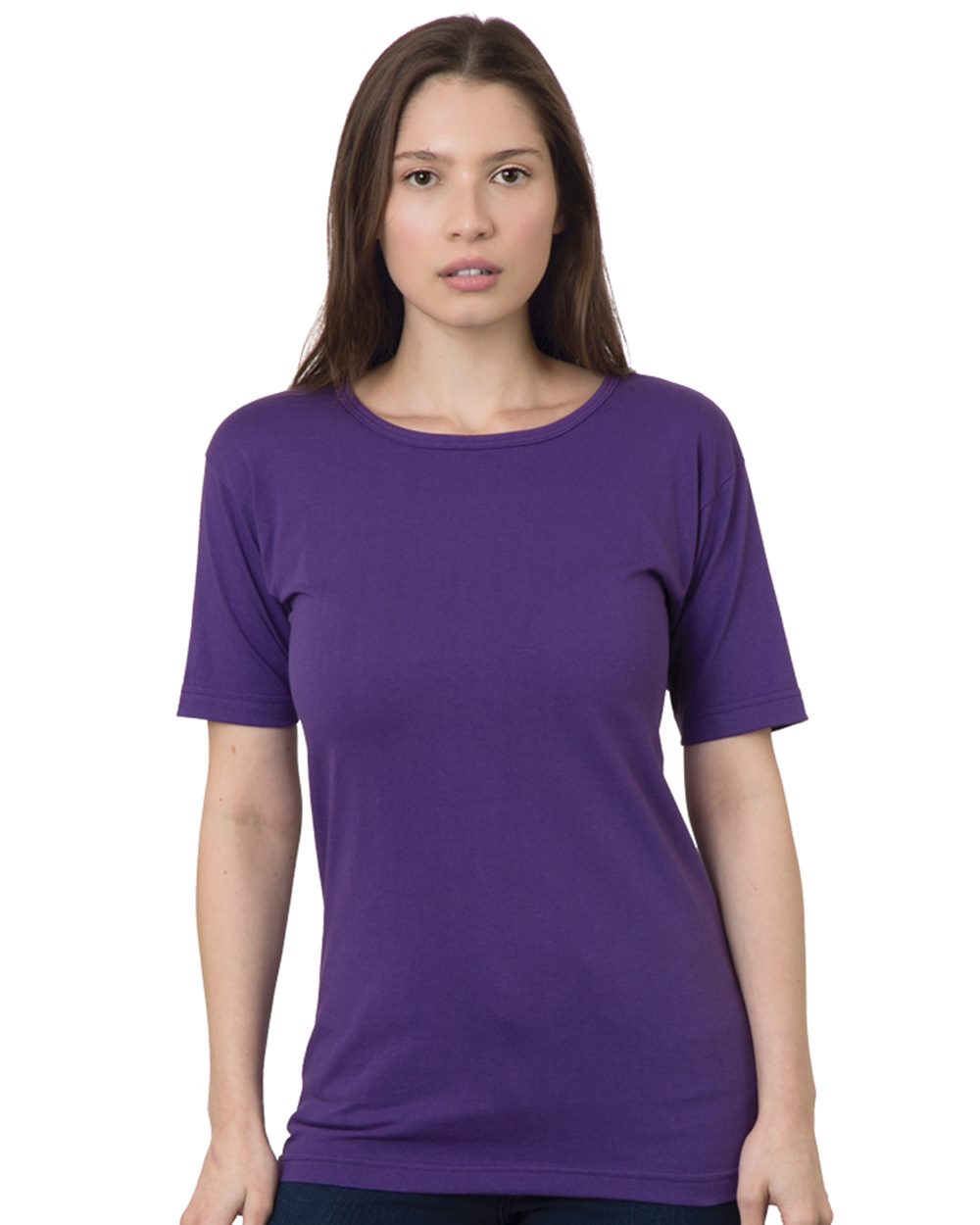 Bayside Women's USA-Made Scoop Neck T-Shirt 3300