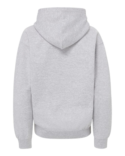 MV Sport Youth Buddy Hooded Sweatshirt 23153Y #color_Heather Grey