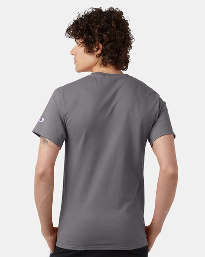 Champion Unisex Classic T-Shirt T425 #colormdl_Stone Grey