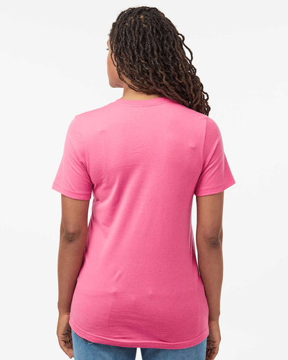 Tultex Combed Cotton T-Shirt 602 #colormdl_Charity Pink