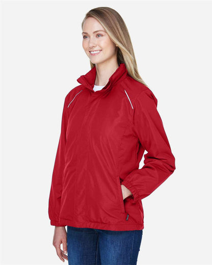 CORE365 Women's Profile Fleece-Lined All-Season Jacket 78224 #colormdl_Classic Red