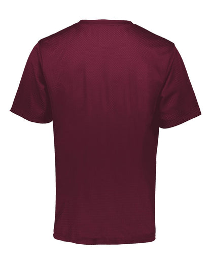 Augusta Sportswear Unisex Mesh Reversible Jersey 1602 #color_Maroon/ White