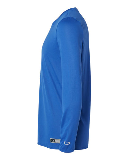 Oakley Men's Team Issue Hydrolix Long Sleeve T-Shirt FOA402992 #color_Team Royal