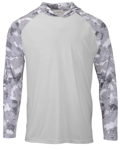 Paragon Unisex Tortuga Extreme Performance Hooded T-Shirt 240 #color_Aluminum