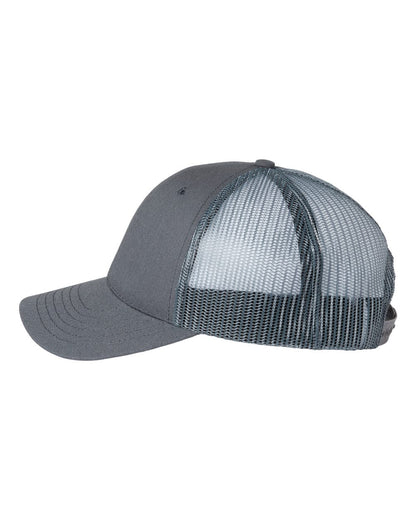 Classic Caps USA-Made Trucker Cap USA100 #color_Charcoal