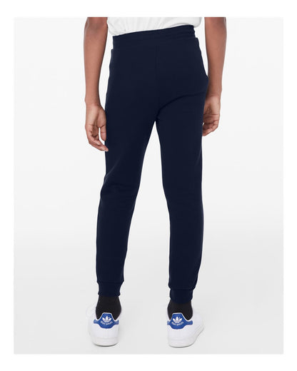 BELLA + CANVAS Youth Jogger Sweatpants 3727Y #colormdl_Navy