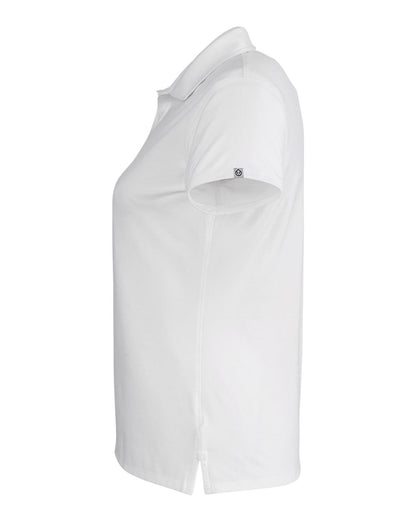 TASC Performance Inc Women's Air Lightweight Polo TW938 #color_White