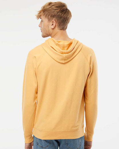 Independent Trading Co. Unisex Icon Lightweight Loopback Terry Hooded Sweatshirt SS1000 #colormdl_Harvest Gold
