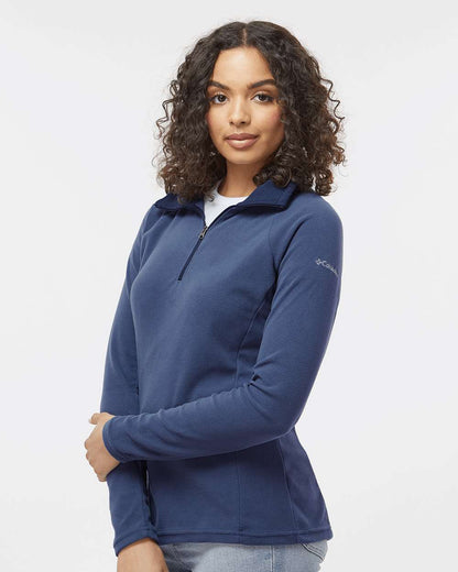 Columbia Women's Glacial™ IV Fleece Half-Zip Pullover 212495 #colormdl_Nocturnal