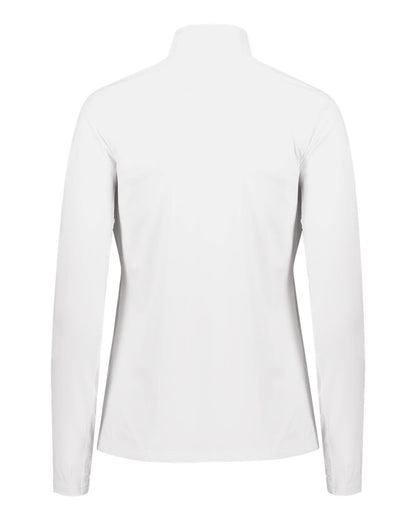 Holloway Women's Electrify CoolCore® Quarter-Zip Pullover 222774 #color_White
