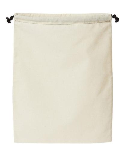 OAD Double Cinch Recycled Canvas Shoe and Accessory Bag OAD119R #color_Recycled Natural