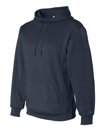 Badger Men's Performance Fleece Hooded Sweatshirt 1454 #color_Navy