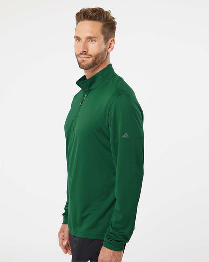 Adidas Lightweight Quarter-Zip Pullover A401 #colormdl_Collegiate Green