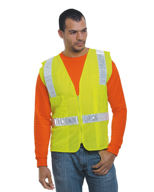 Bayside USA-Made ANSI Surveyor's Vest Class 2 3788