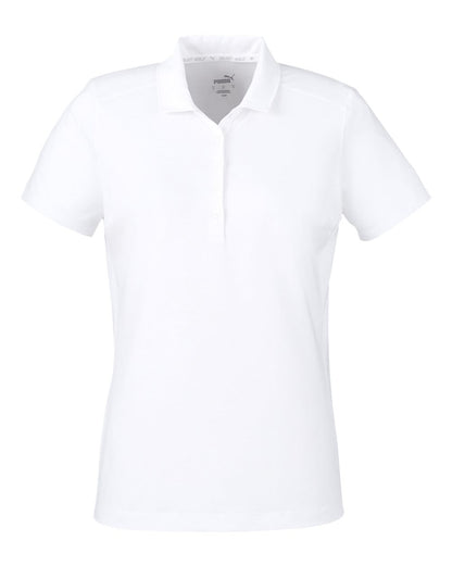 Puma Golf Women's Bandon Polo PG100W #color_Bright White