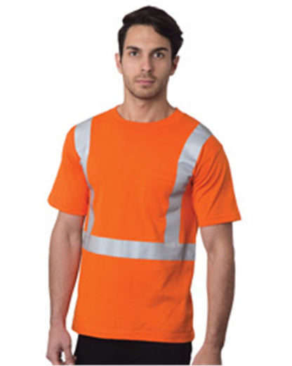 Bayside Unisex USA-Made High Visibility Pocket T-Shirt 3771 Bayside Unisex USA-Made High Visibility Pocket T-Shirt 3771