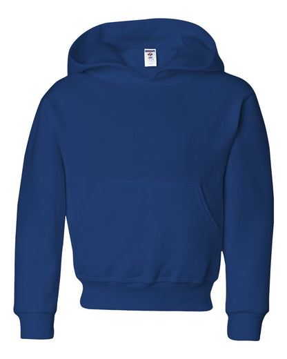 JERZEES Youth NuBlend® Hooded Sweatshirt 996YR #color_Royal