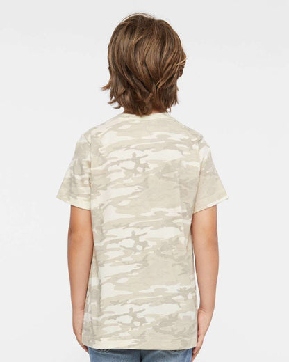 LAT Youth Fine Jersey Tee 6101 #colormdl_Natural Camo