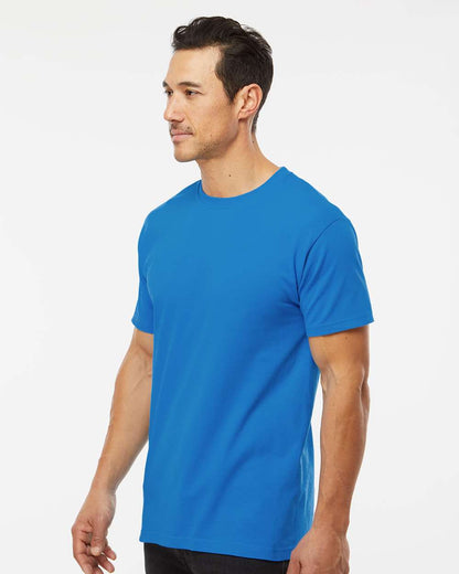 M&O Men's Gold Soft Touch T-Shirt 4800 #colormdl_Ocean Blue