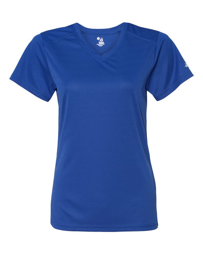 Badger Women’s B-Core V-Neck T-Shirt 4162 #color_Royal