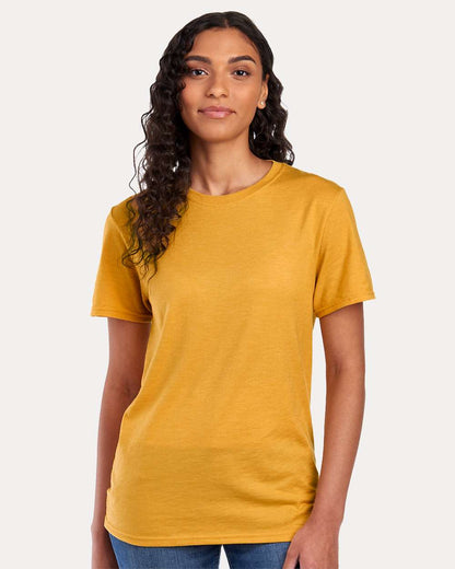 JERZEES Premium Blend Ring-Spun T-Shirt 560MR #colormdl_Mustard Heather