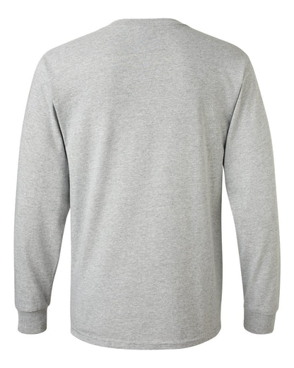 Fruit of the Loom HD Cotton Long Sleeve T-Shirt 4930R #color_Athletic Heather