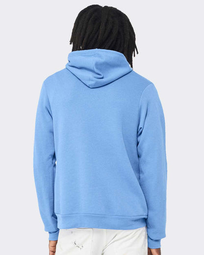 BELLA + CANVAS Sponge Fleece Hoodie 3719 #colormdl_Carolina Blue