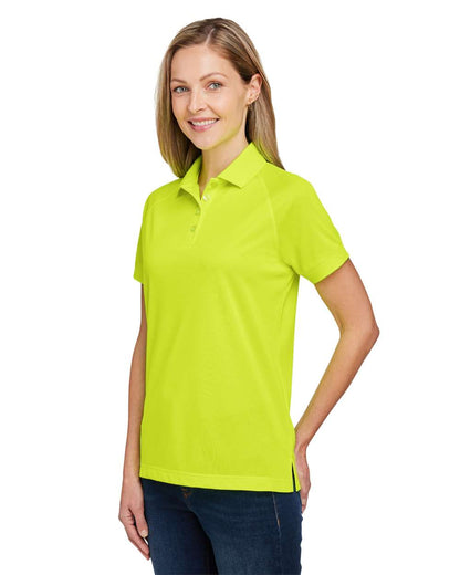 Harriton Women's Charge Snag and Soil Protect Polo M208W #colormdl_Safety Yellow