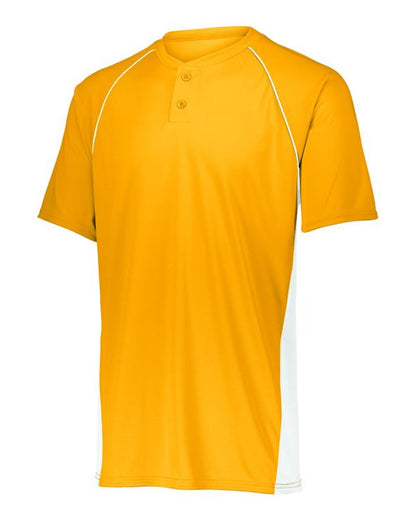 Augusta Sportswear Youth Limit Jersey 1561 #color_Gold/ White