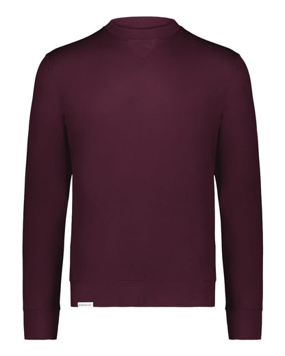 Holloway Unisex Eco Revive™ Ventura Soft Knit Crewneck Sweatshirt 223503 #color_Maroon