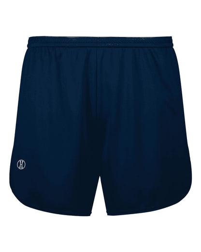Holloway Unisex PR Max Track Shorts 221036 #color_Navy