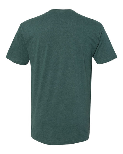 Next Level Sueded T-Shirt 6410 #color_Heather Forest Green