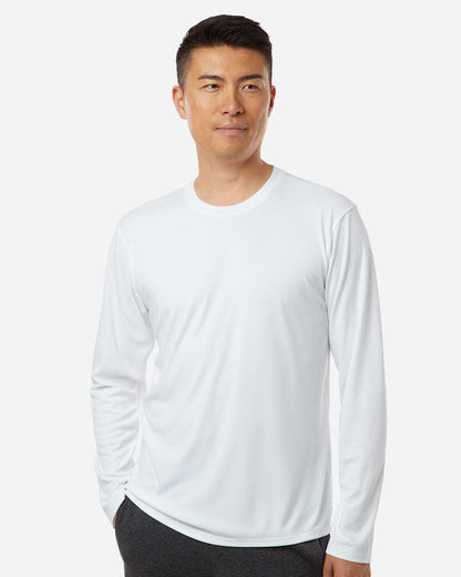 AllPro Unisex Pro-Lock Performance Long Sleeve T-Shirt 48400 #colormdl_White
