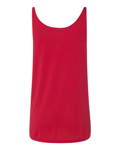 BELLA + CANVAS Women's Slouchy Tank 8838 #color_Red