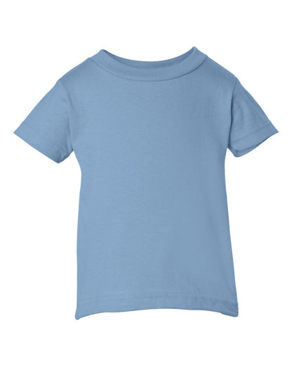 Rabbit Skins Infant Cotton Jersey Tee 3401 #color_Light Blue